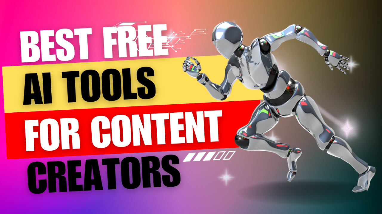 Best free AI tools available for modern content creators